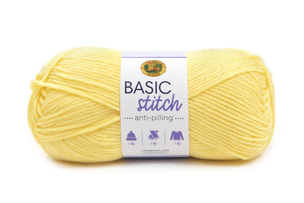 Lion Brand Yarns Basic Stitch - Lemonade